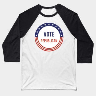 Vote Republican Baseball T-Shirt